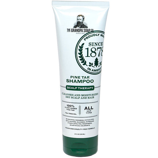 Pine Tar Shampoo, 8 oz, Grandpa's Brands