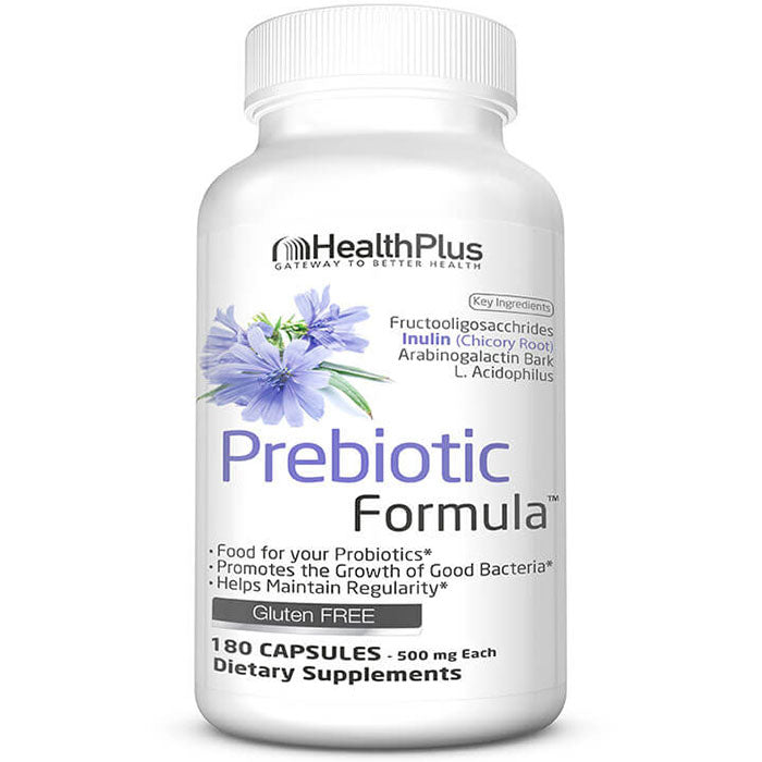 Prebiotic Formula, 180 Capsules, Health Plus Inc.