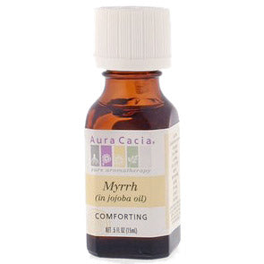 Precious Essential Oil Myrrh w/Jojoba .5 fl oz from Aura Cacia