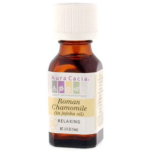 Precious Essential Oil Roman Chamomile w/Jojoba .5 fl oz from Aura Cacia