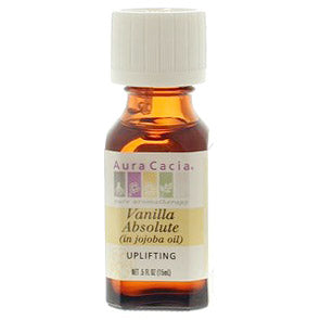 Precious Essential Oil Vanilla Absolute w/Jojoba .5 fl oz from Aura Cacia