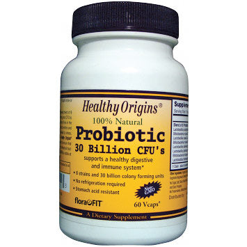 Probiotic, 30 Billion CFU's, 60 Vcaps, Healthy Origins