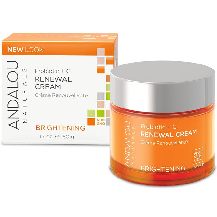 Probiotic + C Renewal Cream, 1.7 oz, Andalou Naturals