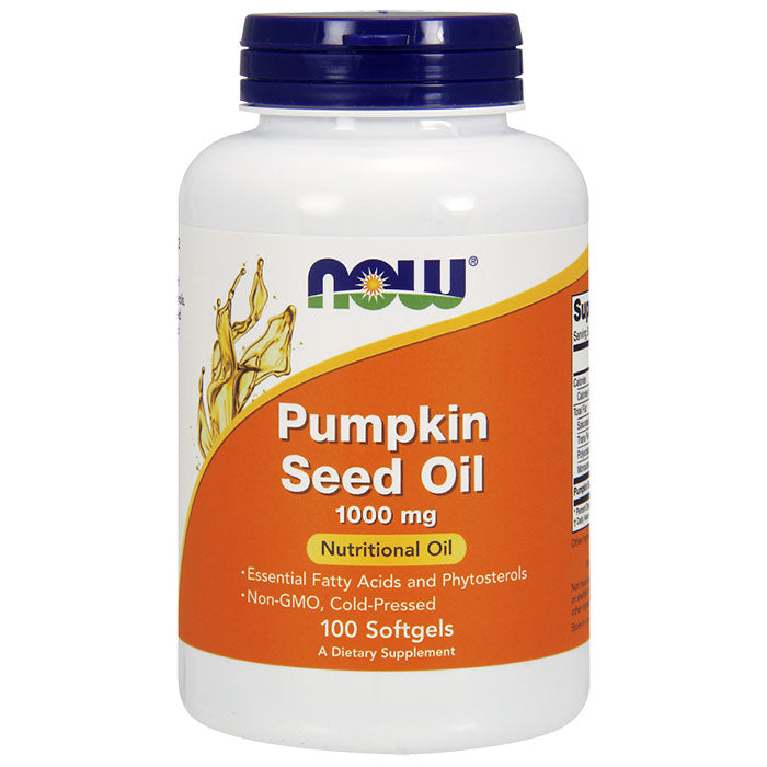 Pumpkin Oil 1000 mg, 100 Softgels, NOW Foods