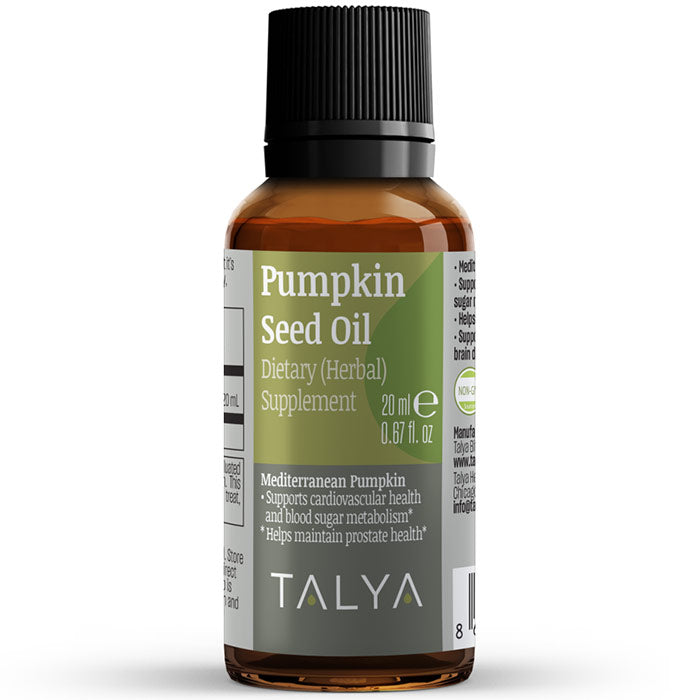 Pumpkin Seed Oil, 0.67 oz, Talya Herbal