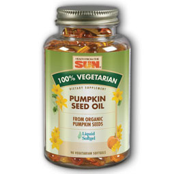 Pumpkin Seed Oil, 90 Vegetarian Softgels, Nature's Life