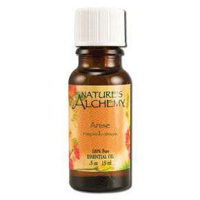 Pure Essential Oil Anise, 0.5 oz, Nature's Alchemy