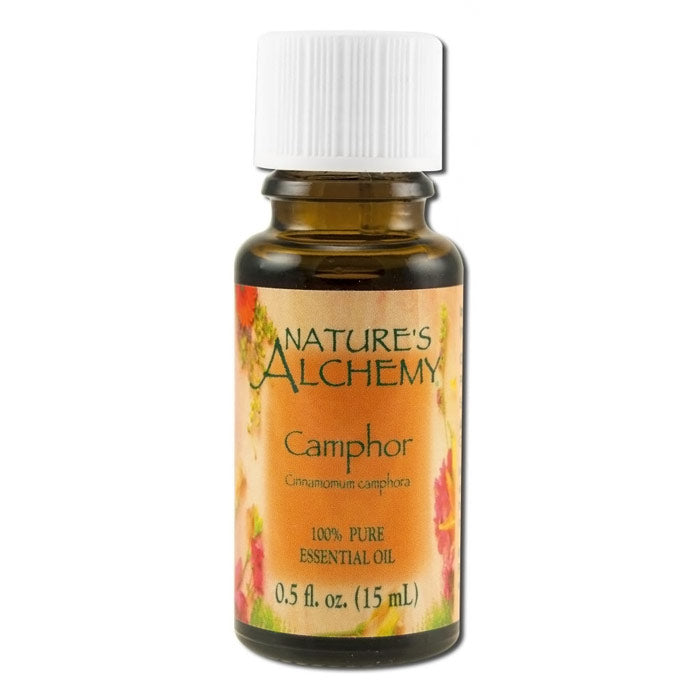 Pure Essential Oil Camphor, 0.5 oz, Nature's Alchemy