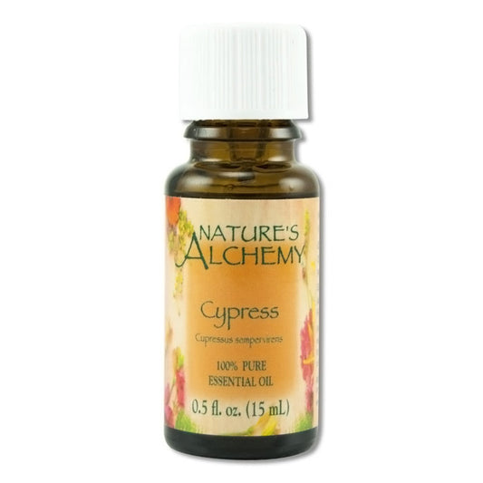 Pure Essential Oil Cypress, 0.5 oz, Nature's Alchemy