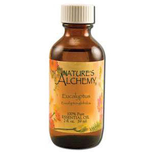 Pure Essential Oil Eucalyptus, 2 oz, Nature's Alchemy