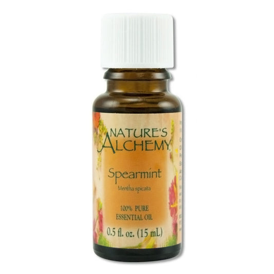 Pure Essential Oil Spearmint, 0.5 oz, Nature's Alchemy