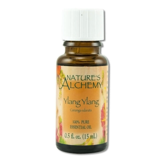 Pure Essential Oil Ylang Ylang, 0.5 oz, Nature's Alchemy