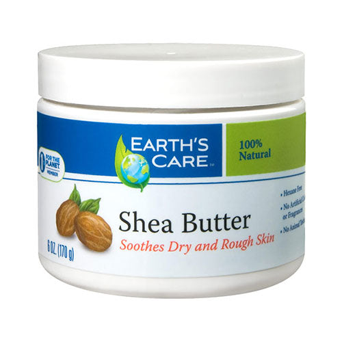 100% Natural & Pure Shea Butter, 6 oz, Earth's Care