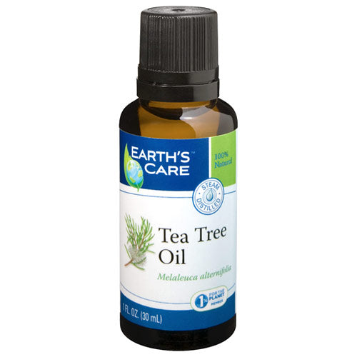 100% Natural & Pure Tea Tree Oil, 1 oz, Earth's Care