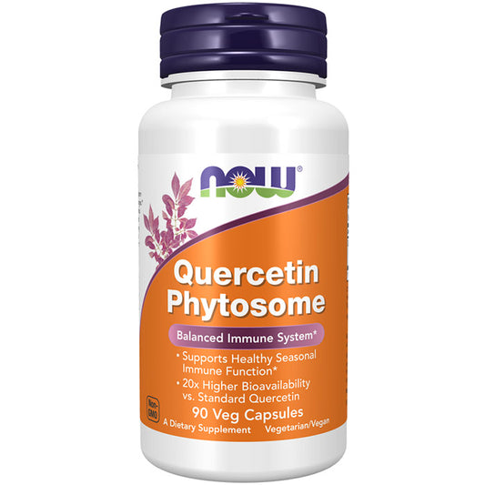 Quercetin Phytosome, Balanced Immune System, 90 Veg Capsules, NOW Foods