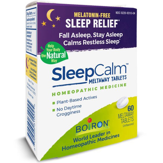 SleepCalm for Sleep Relief, 60 Meltaway Tablets, Boiron