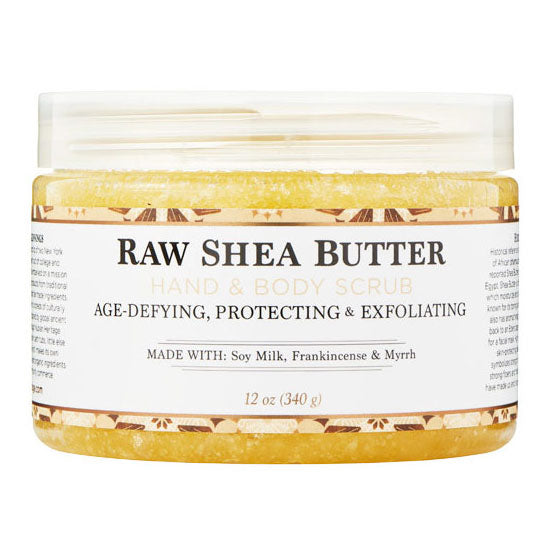 Raw Shea Butter Hand & Body Scrub, 12 oz, Nubian Heritage