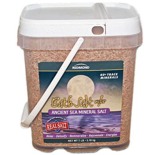 Redmond Bath Salt Plus Bulk Bucket, 7 lb, Redmond Trading Company