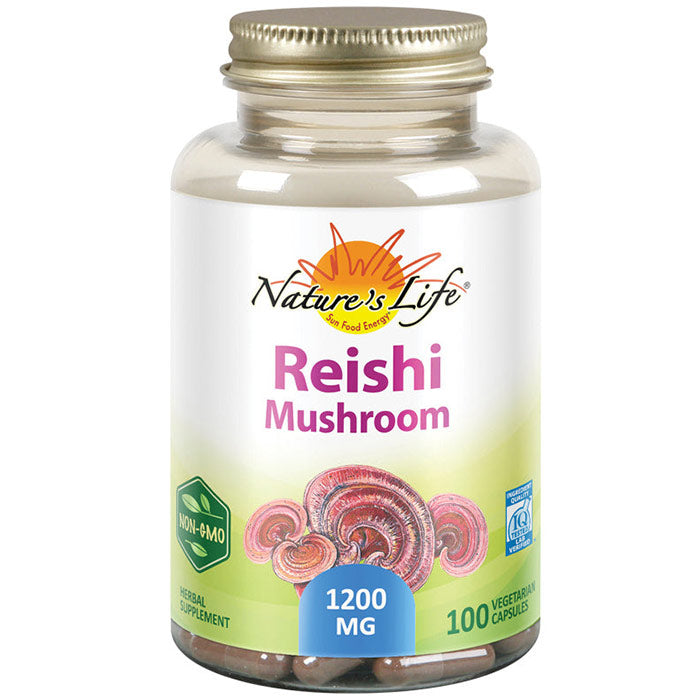 Reishi Mushroom, 100 Vegetarian Capsules, Nature's Life