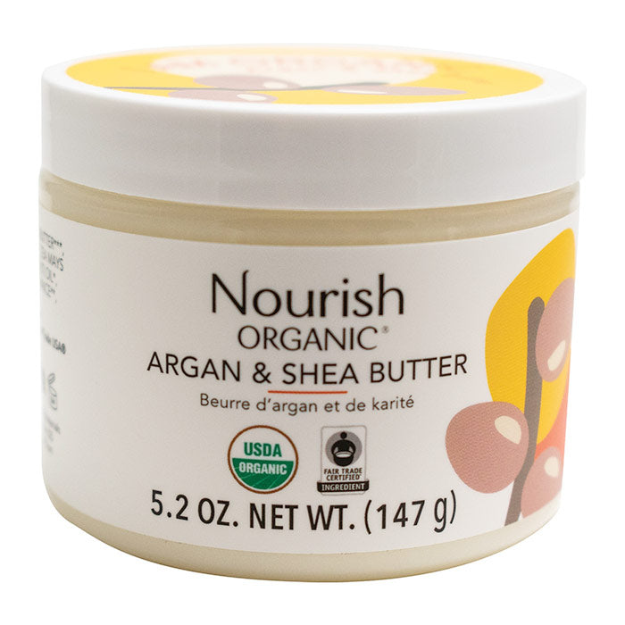 Argan & Shea Butter, 5.2 oz, Nourish Organic