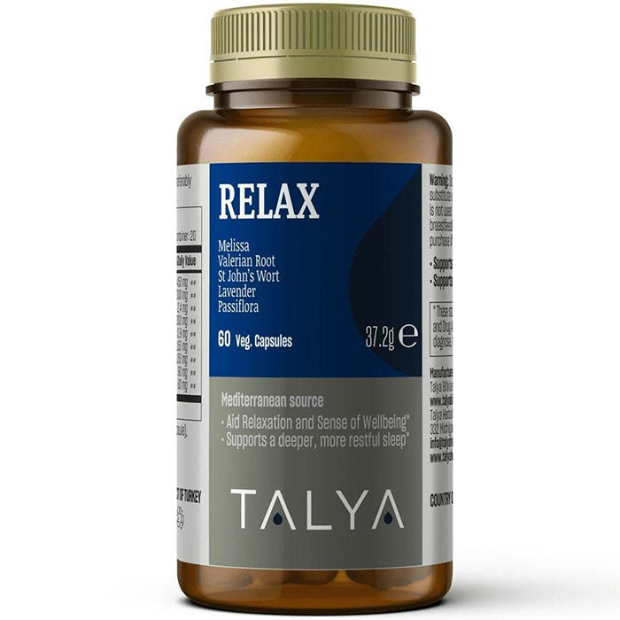 Relax, 60 Vegetarian Capsules, Talya Herbal