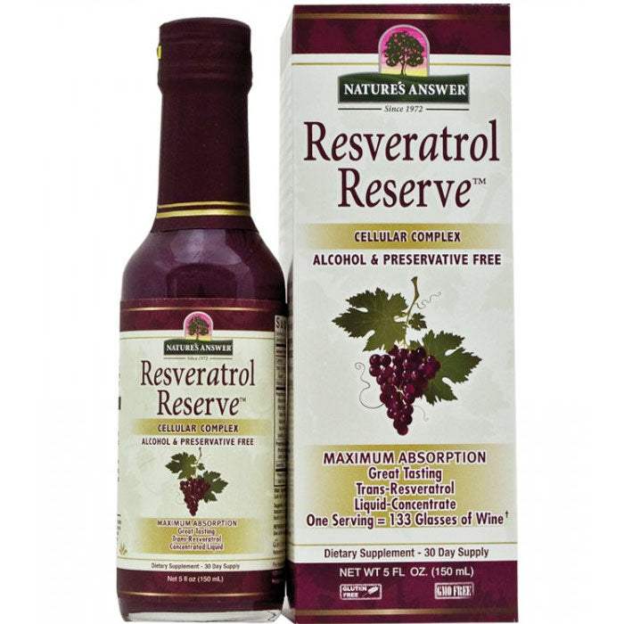 Resveratrol Reserve Liquid Concentrate, 5 oz, Nature's Answer