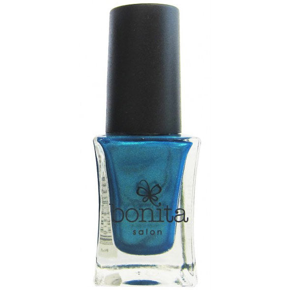 Bonita Salon Nail Polish - Mermaid Blue, 0.5 oz (15 ml), Bonita Cosmetics