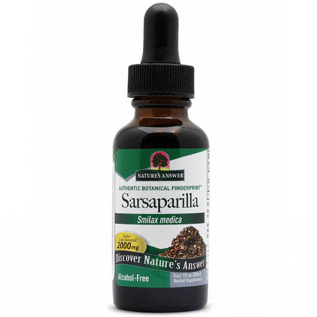 Sarsaparilla Alcohol Free Extract Liquid 1 oz from Nature's Answer