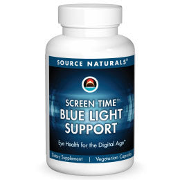 Screen Time Blue Light Support, 60 Vegetarian Capsules, Value Size, Source Naturals