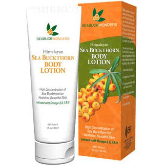 Himalayan Sea Buckthorn Body Lotion, 6 oz, Seabuck Wonders