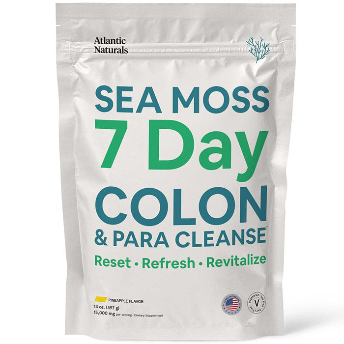 Sea Moss 7 Day Colon & Para Cleanse, 14 oz (397 g), Atlantic Naturals