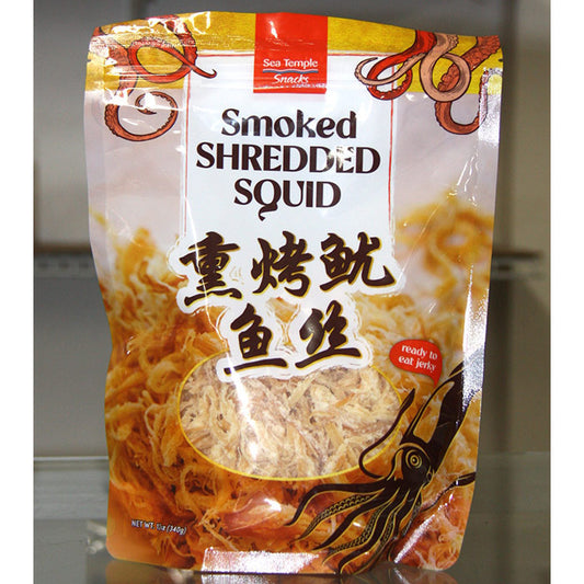 Sea Temple Snacks Smoked Shredded Squid, 12 oz (340 g)