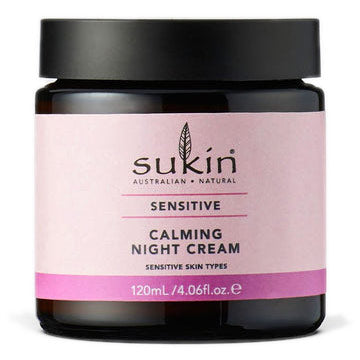 Sensitive Calming Night Cream, 4.06 oz, Sukin