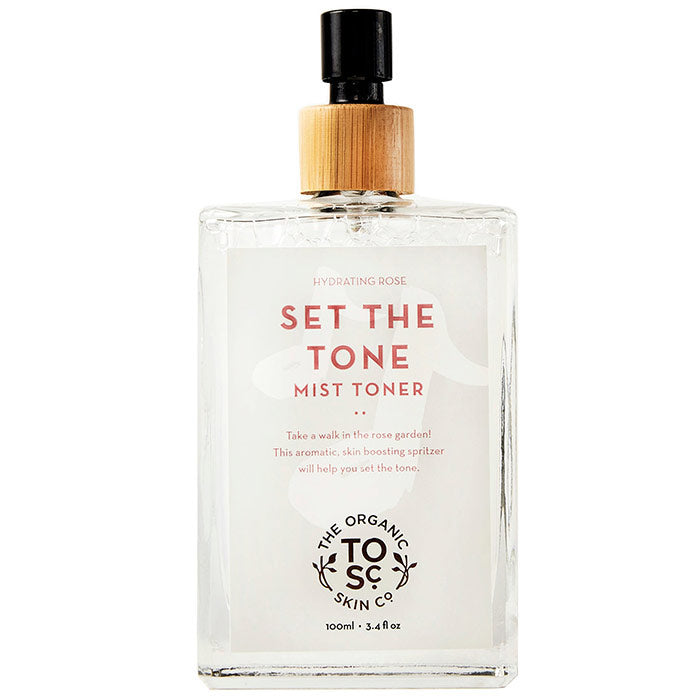 Set The Tone, Hydrating Rose Mist Toner, 3.4 oz, The Organic Skin Co.