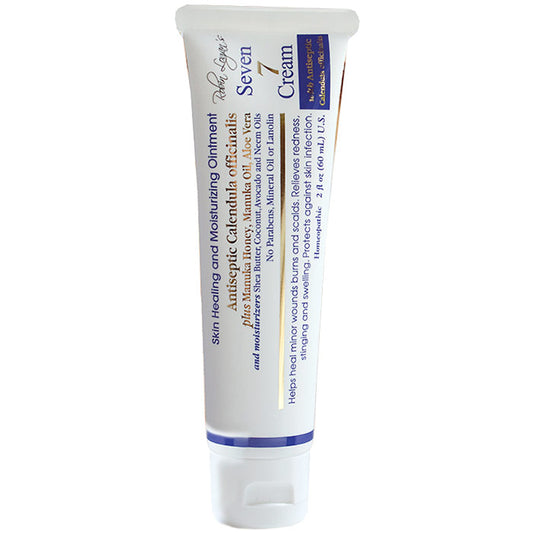 Seven 7 Cream with Manuka Honey, Skin Healing & Moisturizing Ointment, 2 oz, Seven Cream