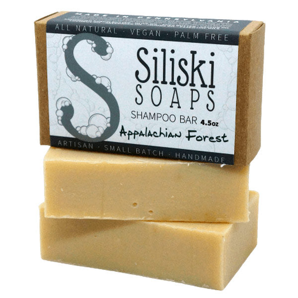 Shampoo Bar - Appalachian Forest, 4.5 oz, Siliski Soaps