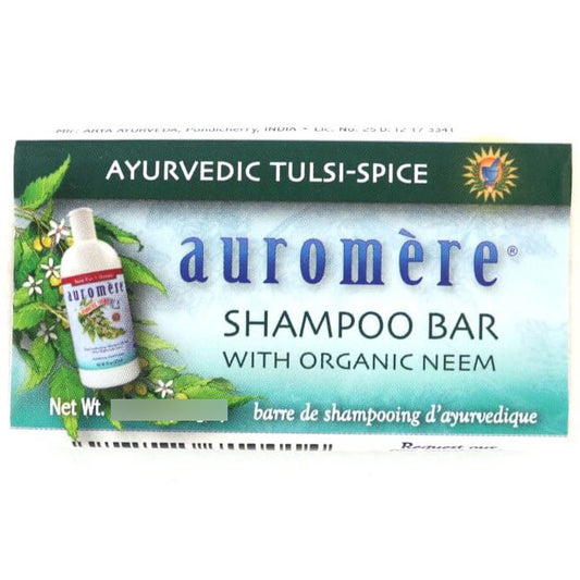 Ayurvedic Shampoo Bar, Travel Size, 0.6 oz, Auromere