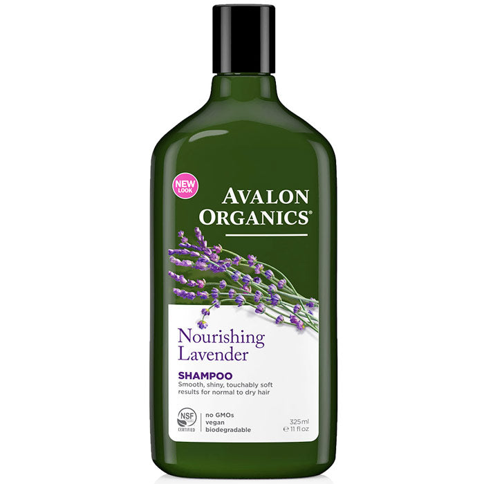 Shampoo Organic Lavender - Nourishing 11 oz, Avalon Organics