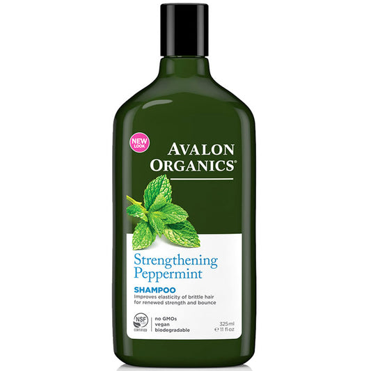 Shampoo Organic Peppermint - Revitalizing 11 oz, Avalon Organics