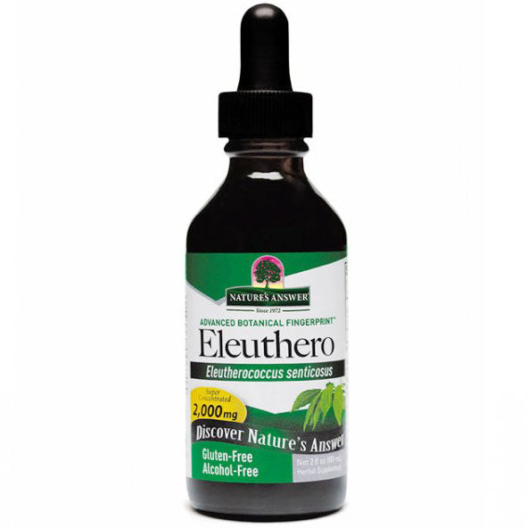 Eleuthero Extract Liquid Alcohol-Free, 2 oz, Nature's Answer