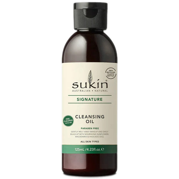 Signature Cleansing Oil, 4.23 oz, Sukin