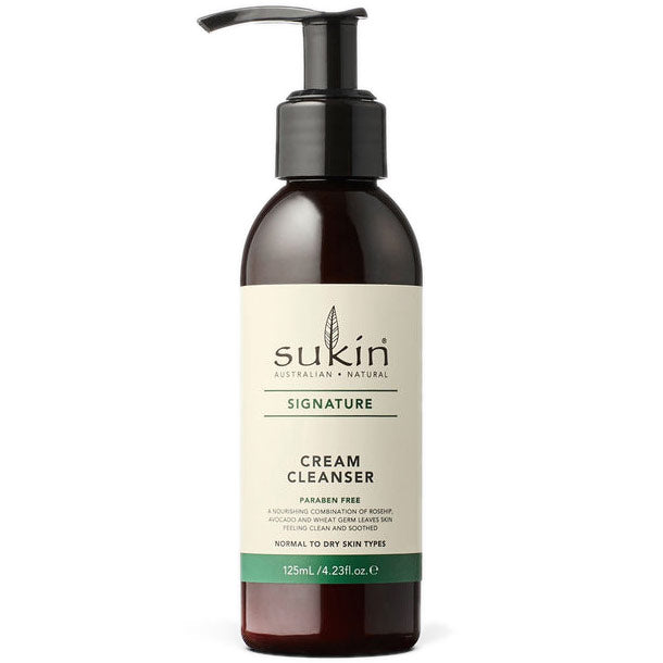 Signature Cream Cleanser, 4.23 oz, Sukin