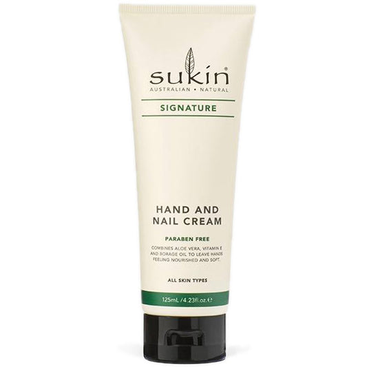 Signature Hand & Nail Cream, 4.23 oz, Sukin