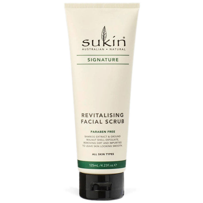 Signature Revitalising Facial Scrub, 4.23 oz, Sukin