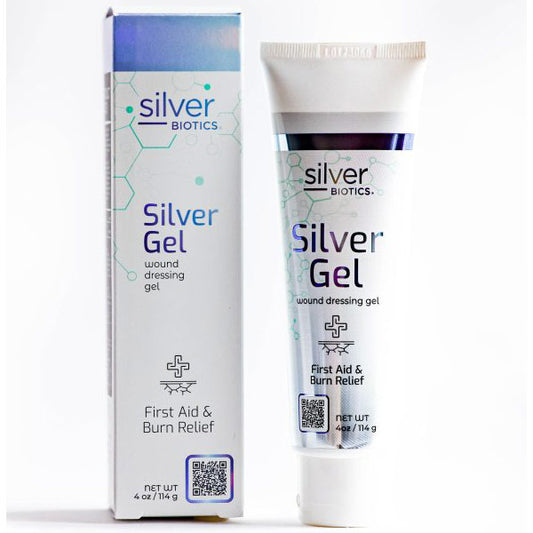 Silver Gel, Wound Dressing Gel, 4 oz, Silver Biotics