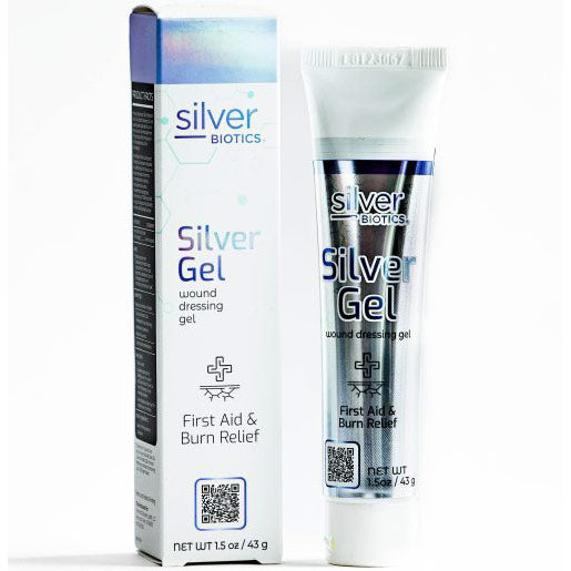 Silver Gel, Wound Healing Gel, 1.5 oz, Silver Biotics