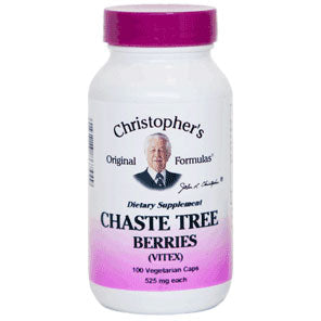 Chaste Tree Berry Capsule, 100 Vegicaps, Christopher's Original Formulas