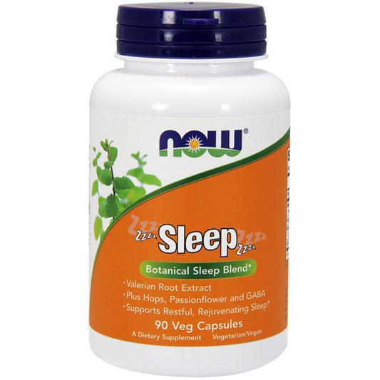 Sleep, Botanical Sleep Blend, 90 Vegetarian Capsules, NOW Foods