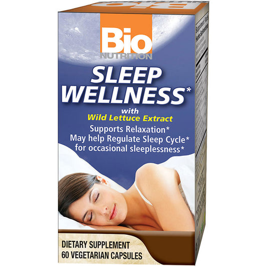 Sleep Wellness, 60 Vegetarian Capsules, Bio Nutrition Inc.