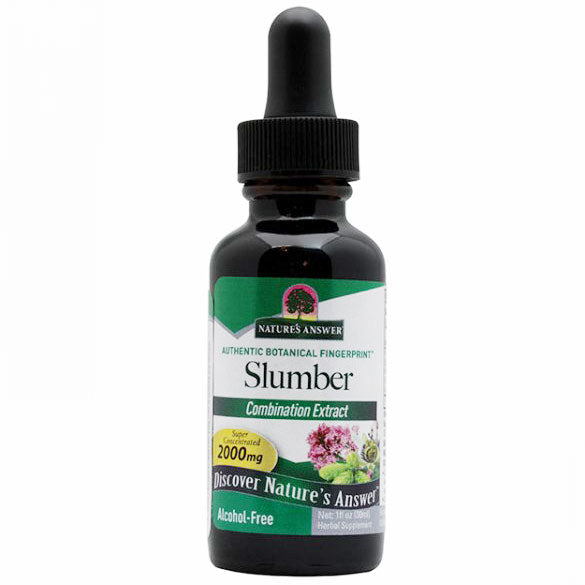 Slumber (Sleep Aid) Alcohol Free Extract Liquid 1 oz from Nature's Answer